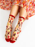 Aries Zodiac Sheer Socks