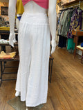 Linen Smock Waist Pants (color options)