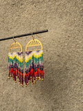 Sunlit Wave Fringe Earrings (multiple options)