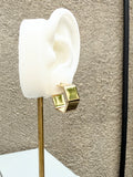 Gold Shape Hoop Earrings (multiple options)