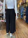 The Linen Button Hem Pants (color options)
