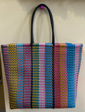 Extra Large Upcycled Plastic Woven Tote