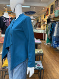Mandarin Asymmetrical Top (color options)