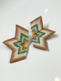 Medium Half Star Earrings (color options)