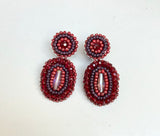 Medallion Drop Earrings