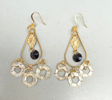Swarovski + Moon Crystal Chandelier Earrings