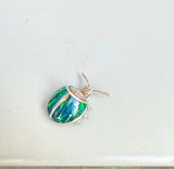 Vintage Opal Ladybug Brooch