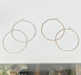 Textured Everyday Hoops (metal options)