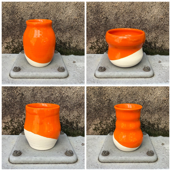 Tiny Pottery ORANGE Collection