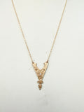 Stave Necklace