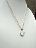Pearl Man in the Moon Necklace