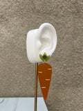 Carrot Dangle Earrings (color options)