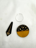 Arrow Terrazzo 2-Layer Earrings