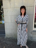 Cooper Stripe Caftan Dress