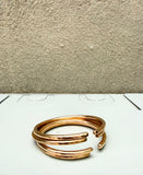 Hammered Bronze Bangles
