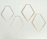Diamond Hoops (metal options)