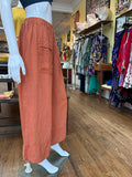 Linen Button Hem Pants (color options) (Copy)