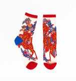 Year of the Horse Sheer Socks