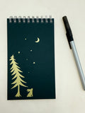 Night Bun Coil Notepad
