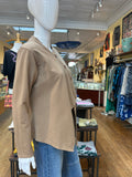 Mandarin Asymmetrical Top (color options)