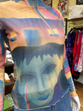 All Around Artsy LS Mesh Top #8