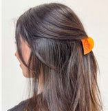 Orange Slice Hair Claw (size options)