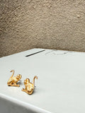 Monkey Stud Earrings