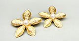 Petal + Pearl Earrings