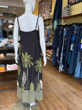 Botanical Strappy Maxi Dress