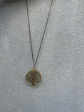 Golden Tree Necklace