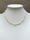 Paperclip Chain Necklace (length options)