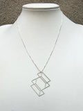 Three Planes Necklace (metal options)