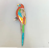 Vintage Parrot Brooches (multiple options) Rare