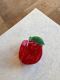 Red Apple Hair Claw (size options )