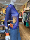 All Around Artsy LS Mesh Top #2