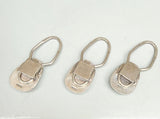 Vintage Sterling Silver Keychain (multiple options)