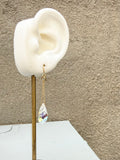 Swarovski Aurora Faceted Teardrop Earrings