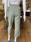 Sage Cotton Flap Pant