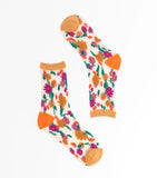 Ditsy Floral Sheer Socks