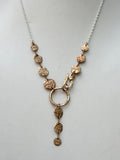 Unearthed Bronze + Sterling Necklace