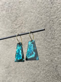 OOAK Patina Trapezoid Earrings (multiple options)