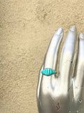 Ribbed Turquoise Ring