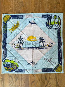 “Blue Airstream” Bandana