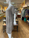 Linen Side Striped Dress (color options)