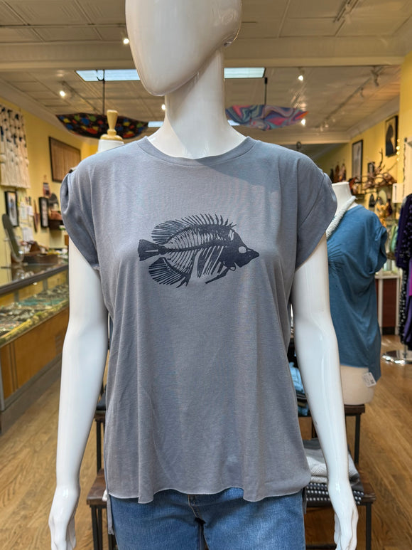 Fishbone Muscle Tank