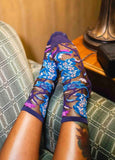 Nightshade Jaguar Sheer Socks