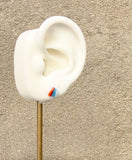 Line + Points Glass Stud Earrings (multiple options)