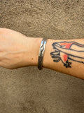 Vintage Nora Tahe Etched Cuff