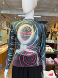 All Around Artsy LS Mesh Top #18