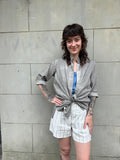 Gray Amy Blouse
